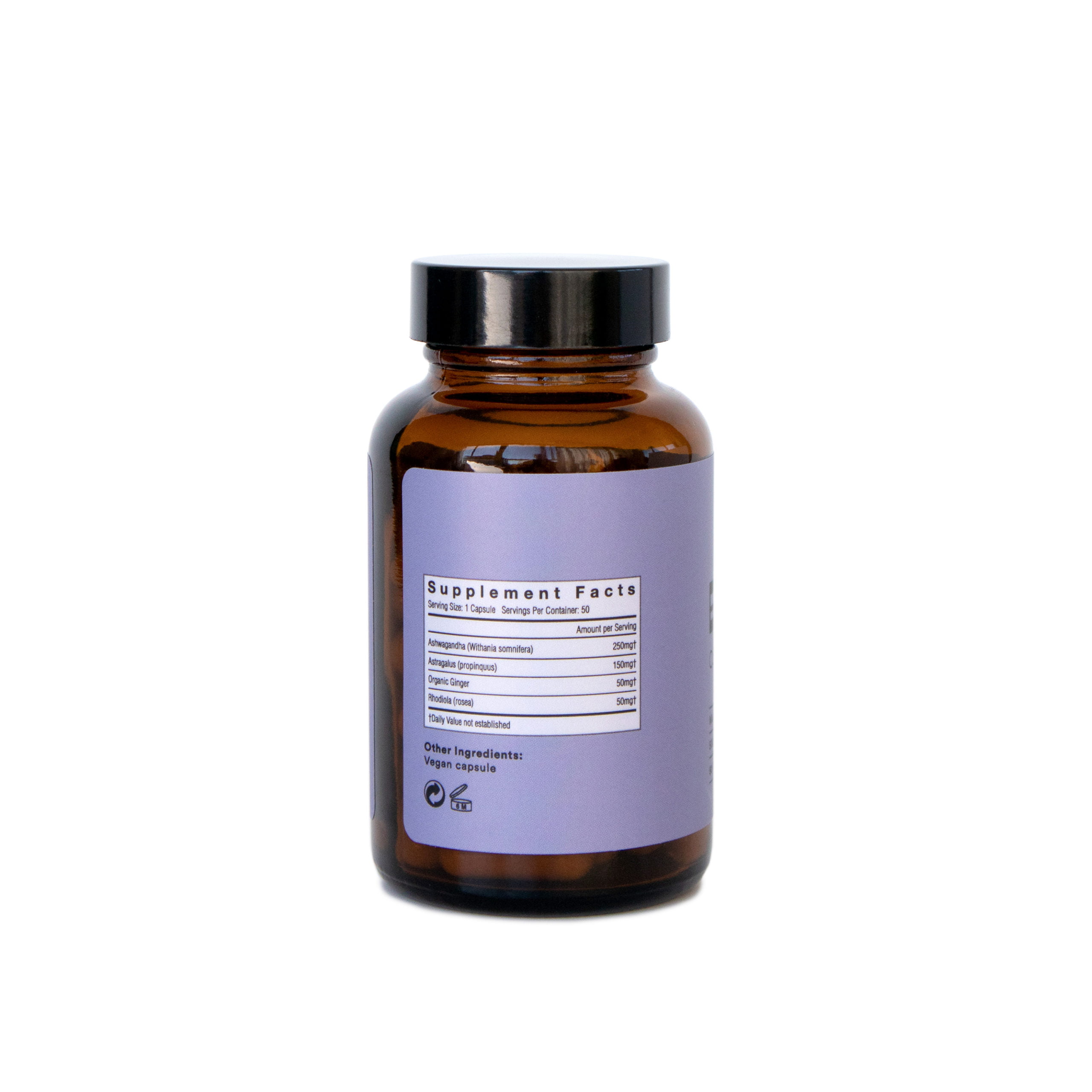 Be Calm (Booster) Mushroom Supplement Capsules - Image 2